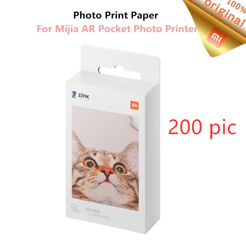 🔹 Print Your Moments & Bring Them to Life! | Inkless Mini Photo Printer with AR Video & Bluetooth 📸✨