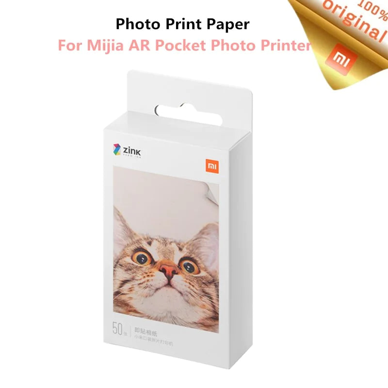 🔹 Print Your Moments & Bring Them to Life! | Inkless Mini Photo Printer with AR Video & Bluetooth 📸✨